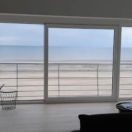 Daire With Frontal Sea View With 3 Bedrooms Koksijde
